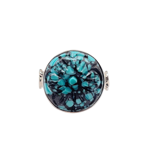 CARVING TURQUOISE RING