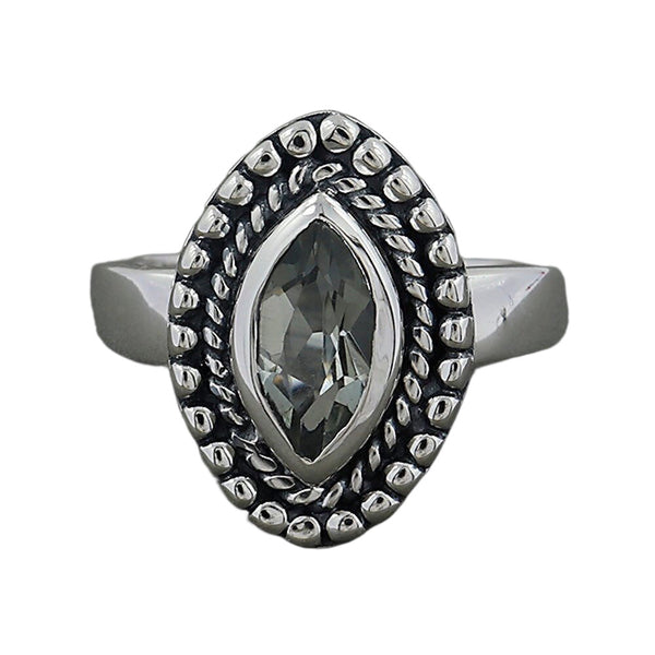 GREEN AMETHYST RING