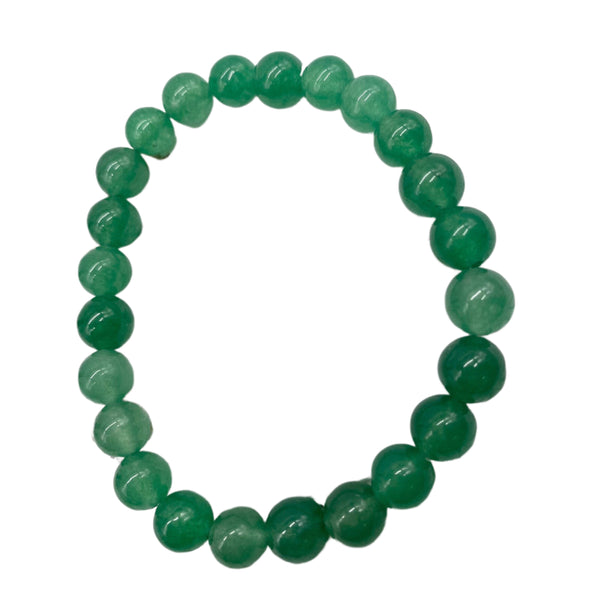 Aventurine Stretchable Beaded Bracelet 8mm