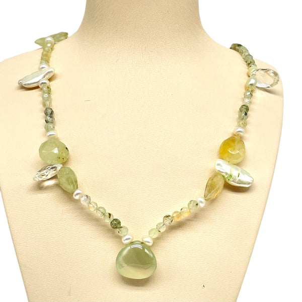 MIX stone necklace