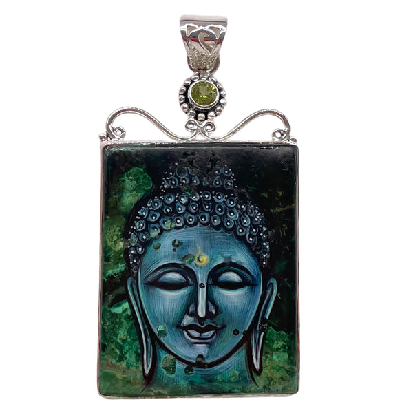 Hand Painted Jasper Pendants