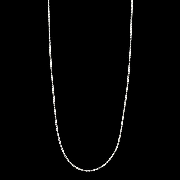 925 Silver Adjustable Diamond Cut Chain