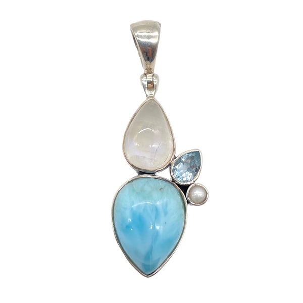 LARIMAR PENDANT