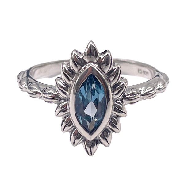Blue Topaz Ring