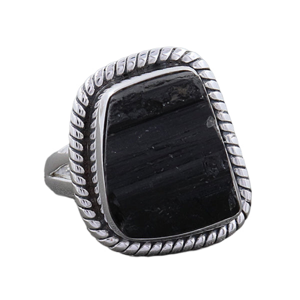 Black Tourmaline Ring