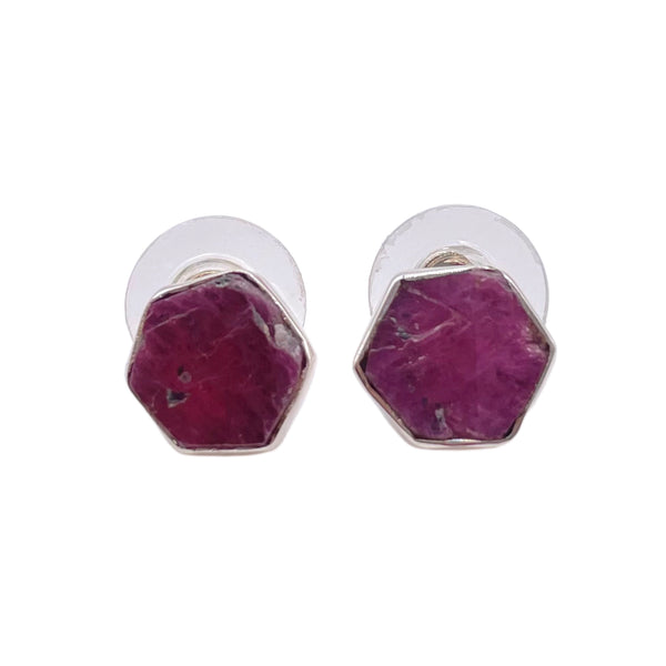 Ruby studs