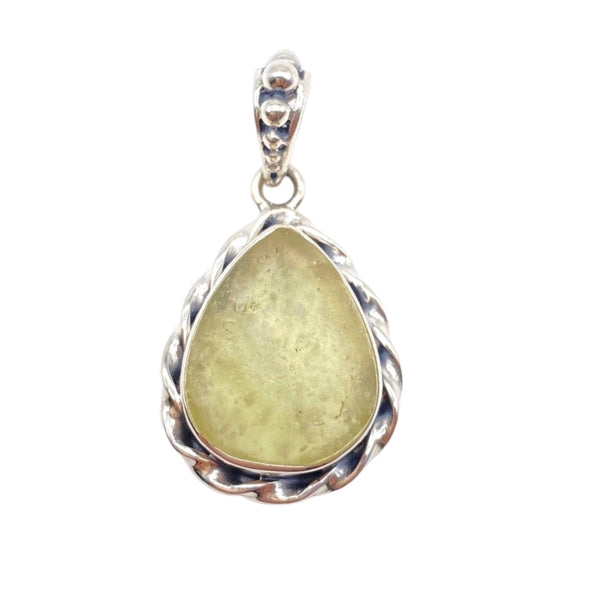 LIBYAN DESERT GLASS PENDANT