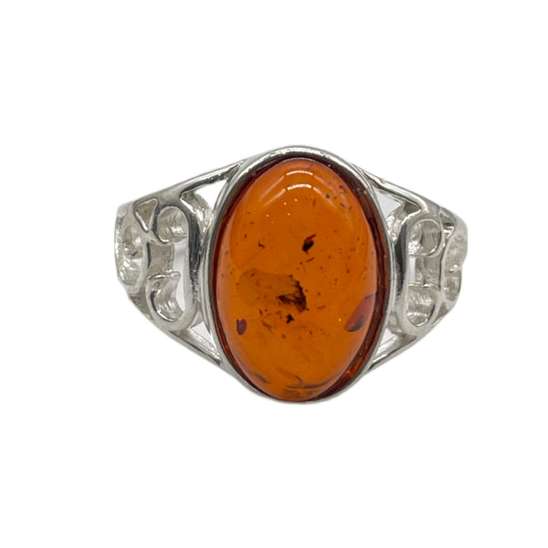 Baltic Amber Ring