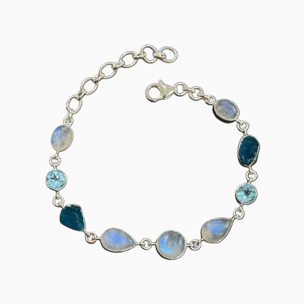 Rainbow Moonstone Bracelet
