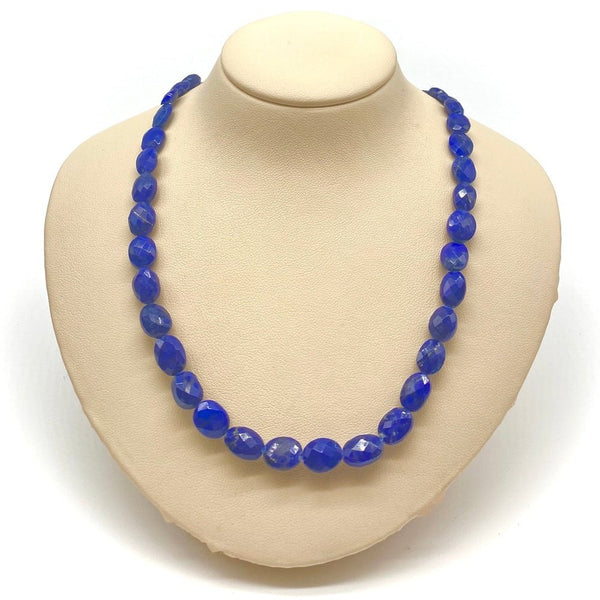 Lapis lazuli beaded necklace