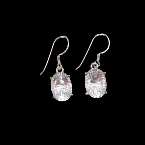 Clear Quartz Earrings