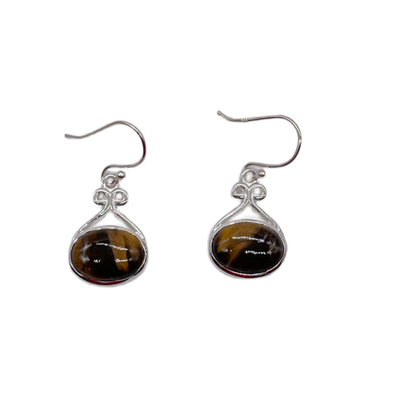 Tiger Eye Earrings