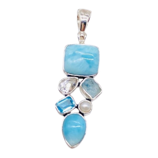 LARIMAR PENDANT