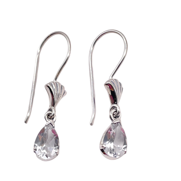 Clear Quartz Earrings