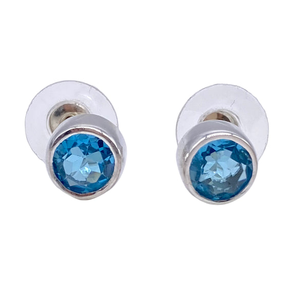 Topaz Blue Studs