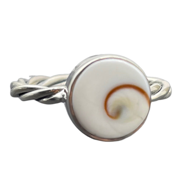 Shiva Shell Eye Ring