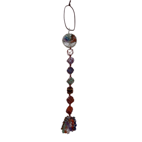 Tree/chakra hangings