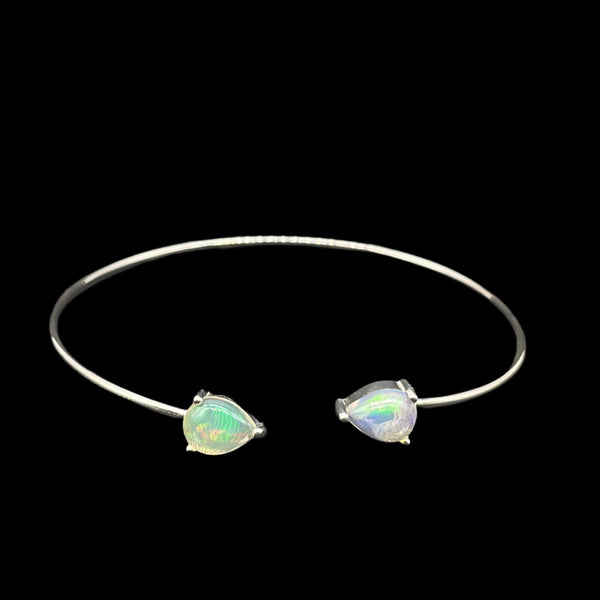 Ethiopian opal bangle