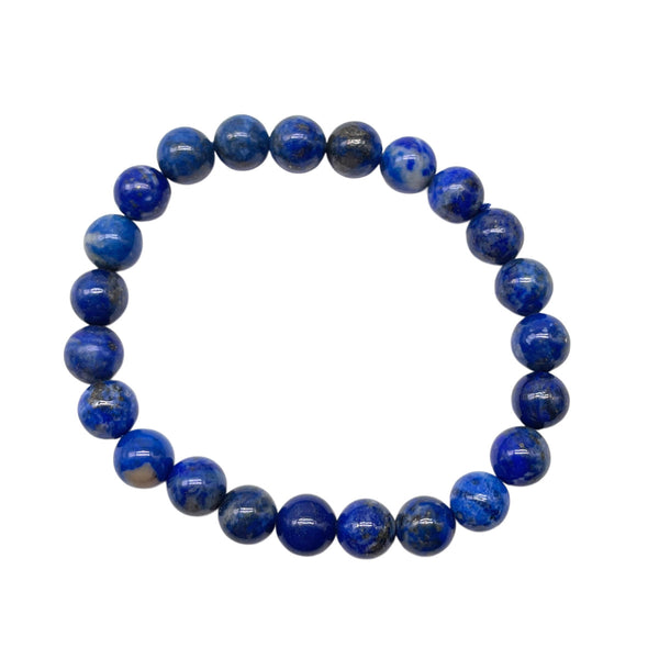 Lapis Lazuli 8mm Stretchable Beaded Bracelet