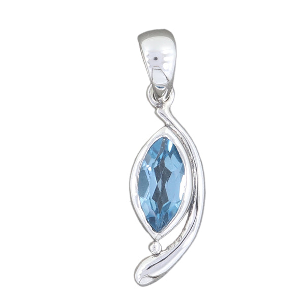 BLUE TOPAZ PENDANT