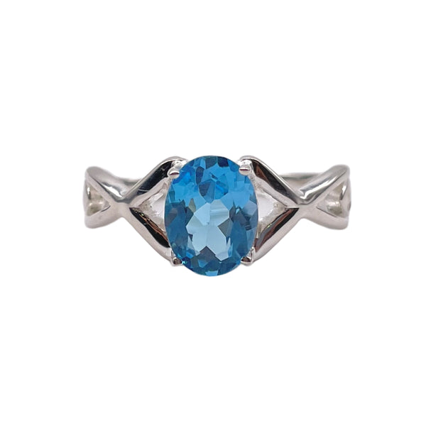 Blue Topaz Ring