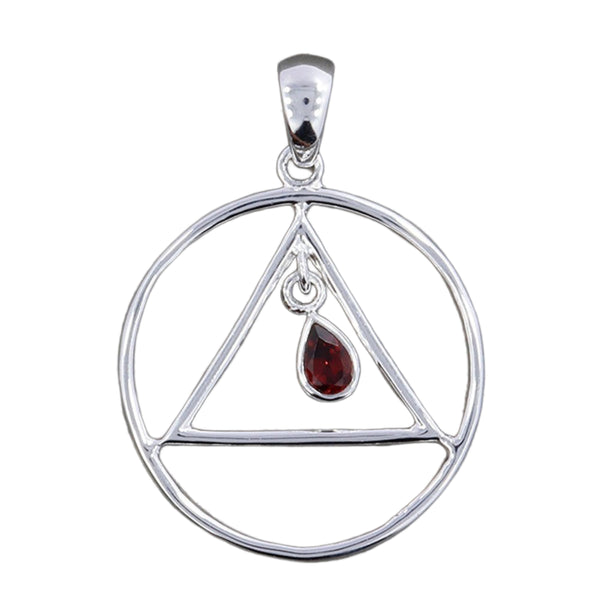 GARNET PENDANT