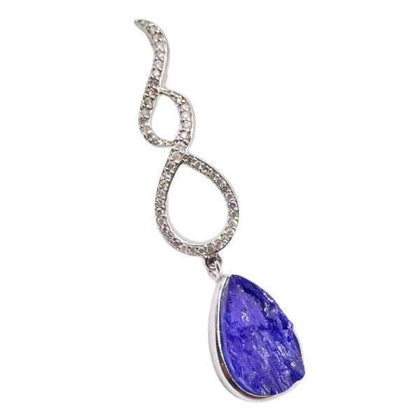 Tanzanite Diamond Pendant