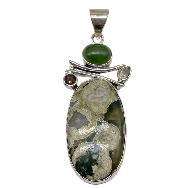 RAIN FOREST JASPER PENDANT