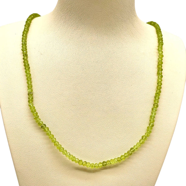 Peridot Beaded Necklace