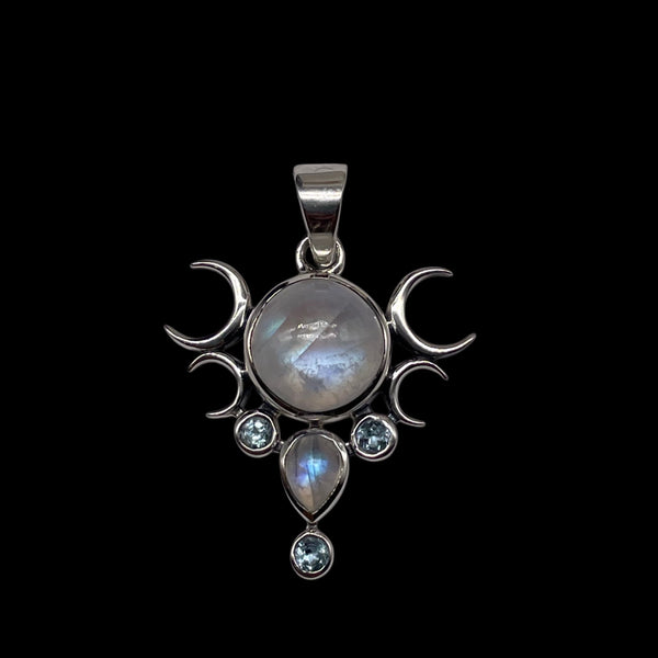 Rainbow Moonstone Pendant