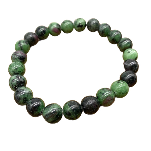 Ruby Zoisite 6mm Bracelet