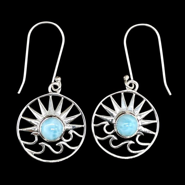 Larimar Earrings