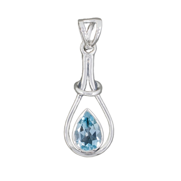 BLUE TOPAZ PENDANT