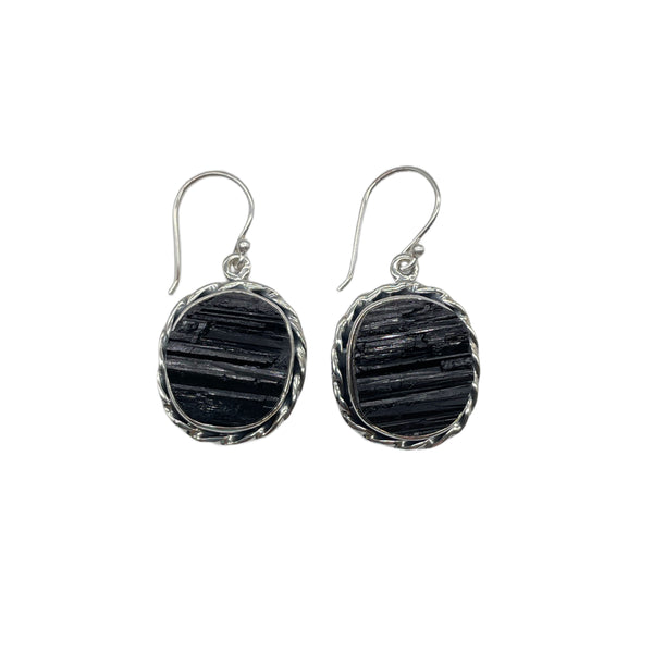 Black Tourmaline Earrings