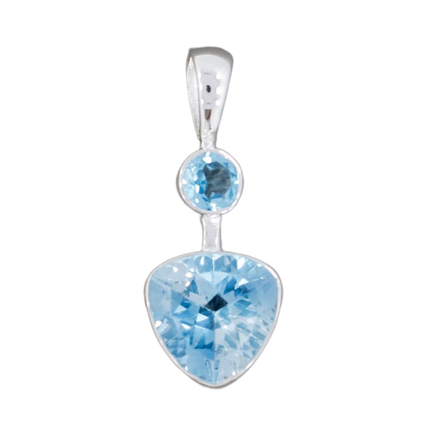 Blue Topaz Pendant