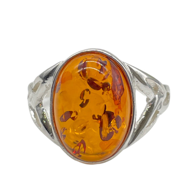 Baltic Amber Ring