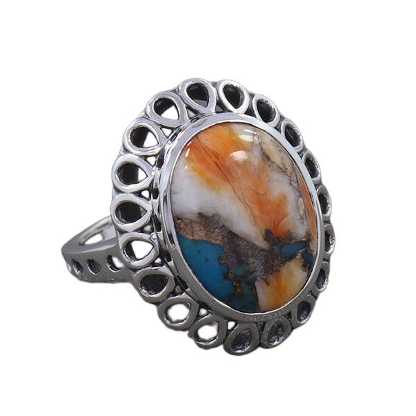 Turquoise Spiny Oyster Ring