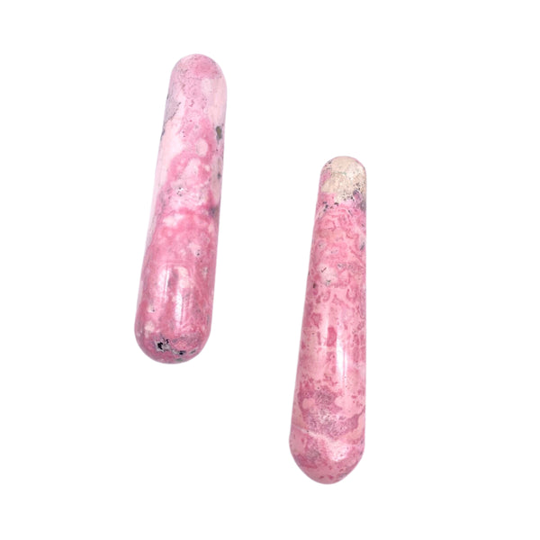 Rhodonite Wand (per piece)-4”