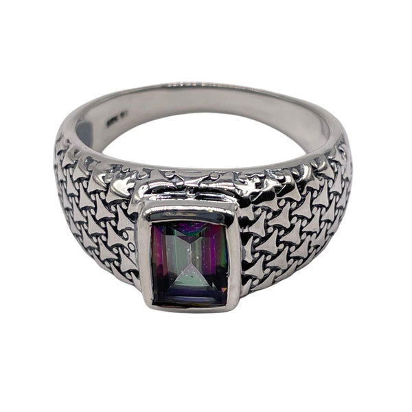 Men's Mystic Quartz Ring