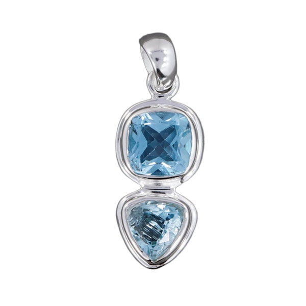 BLUE TOPAZ PENDANT