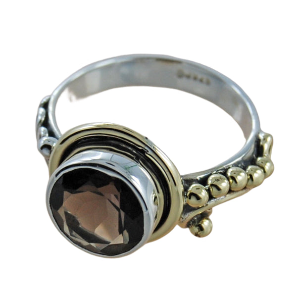 SMOKY QUARTZ RING