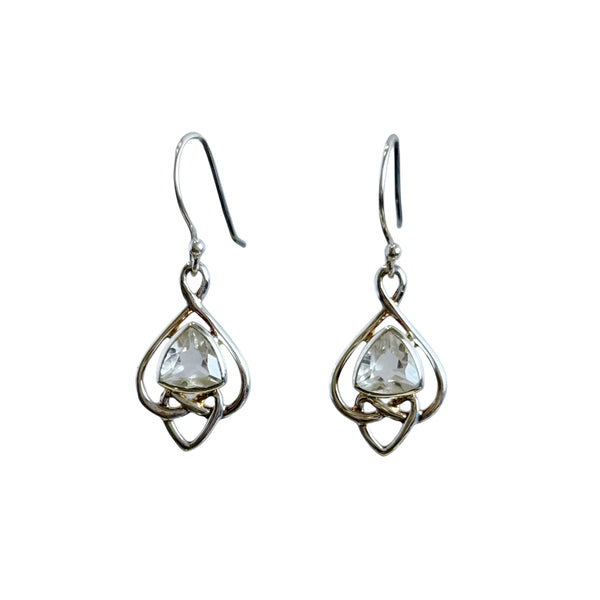 Clear Quartz Earrings