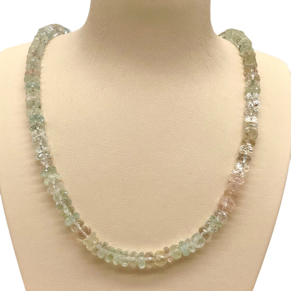 Aquamarine Beaded Chain