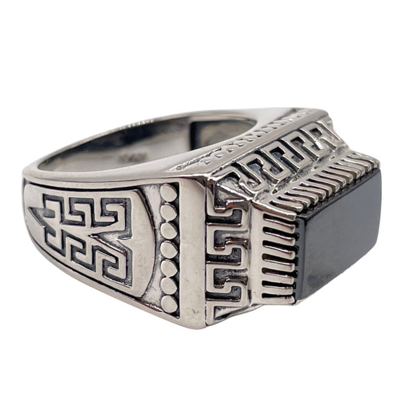 Men's Hematite Ring