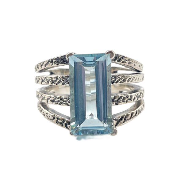 Blue Topaz Ring