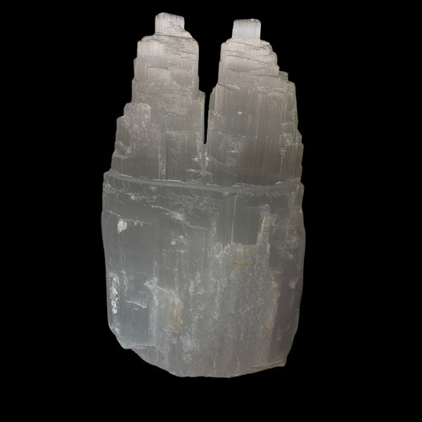 Selenite Twin Lamp-12” crystal