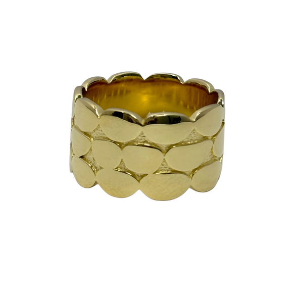 Gold Vermeil Banded Ring
