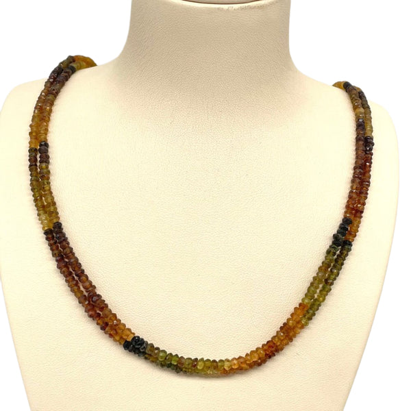 Petra tourmaline beaded necklace