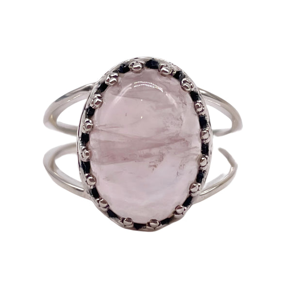 Rose Quartz Ring