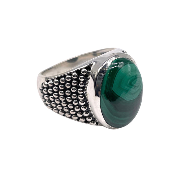 Men's Malachite Ring